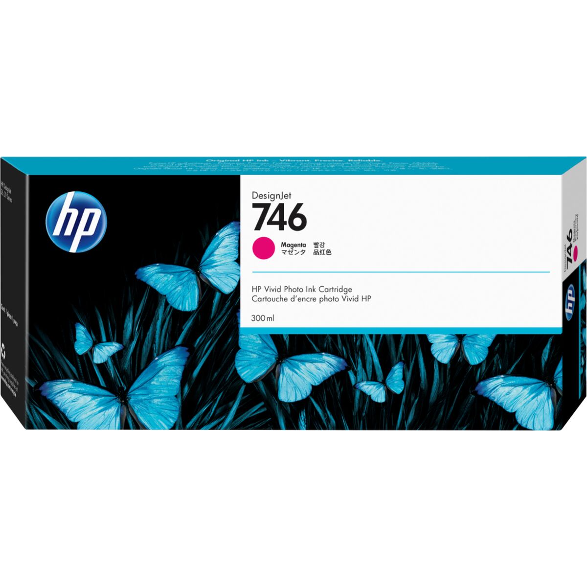 Original Tintenpatrone HP 746 Magenta