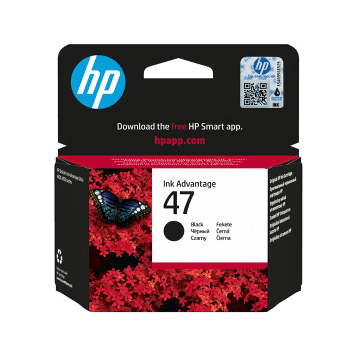 Original Tintenpatrone HP 4828 Schwarz