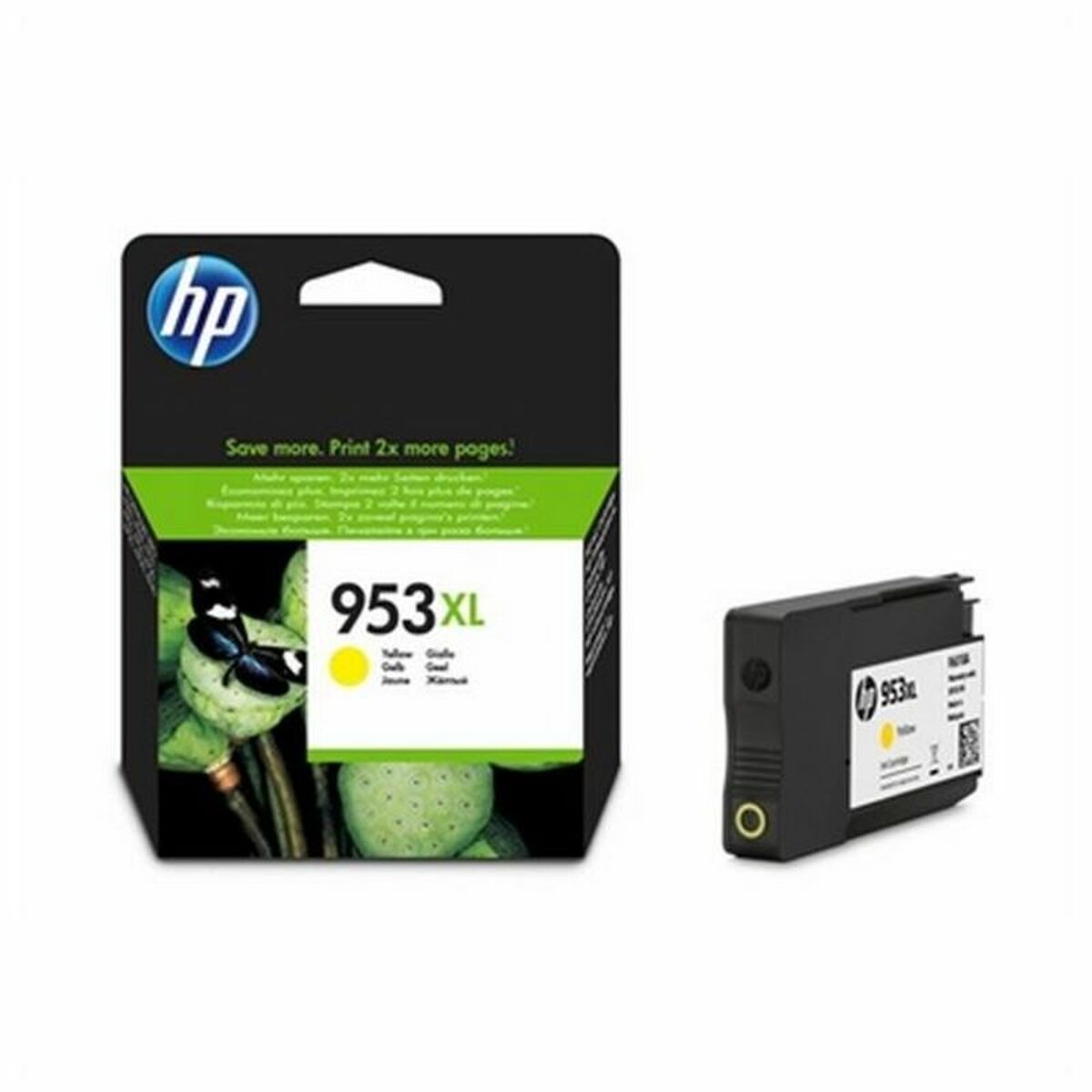 Original Tintenpatrone HP F6U18AE#BGY Gelb