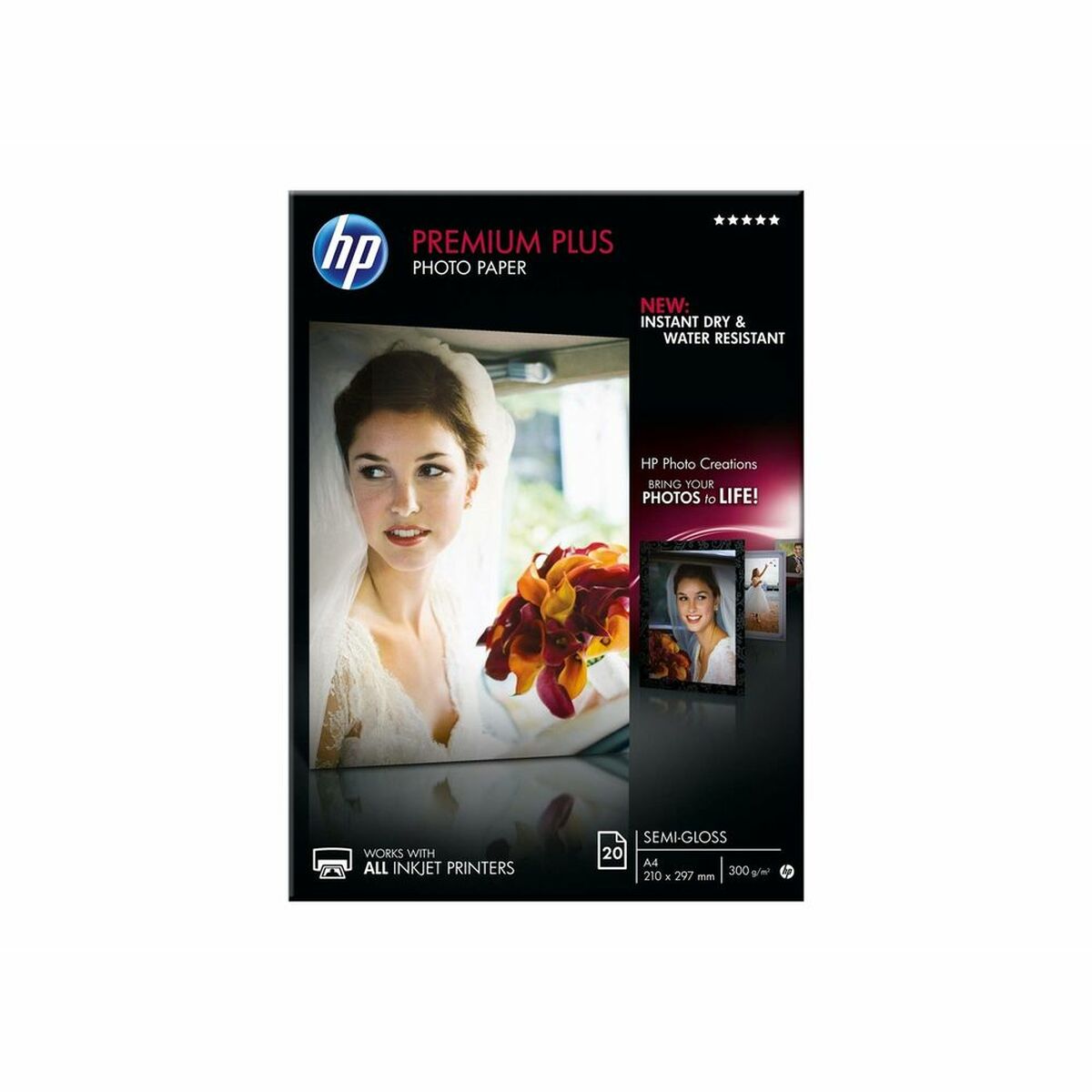 Druckerpapier HP CR673A Weiß A4 20 Blatt