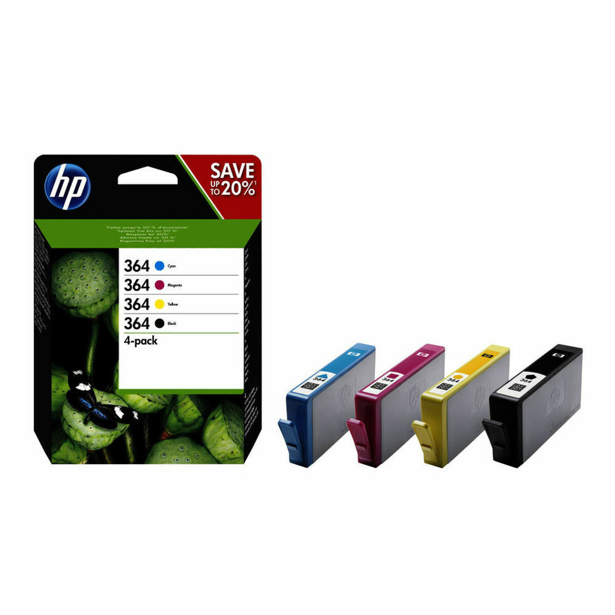 Original Tintenpatrone HP N9J73AE#301 Dreifarbig