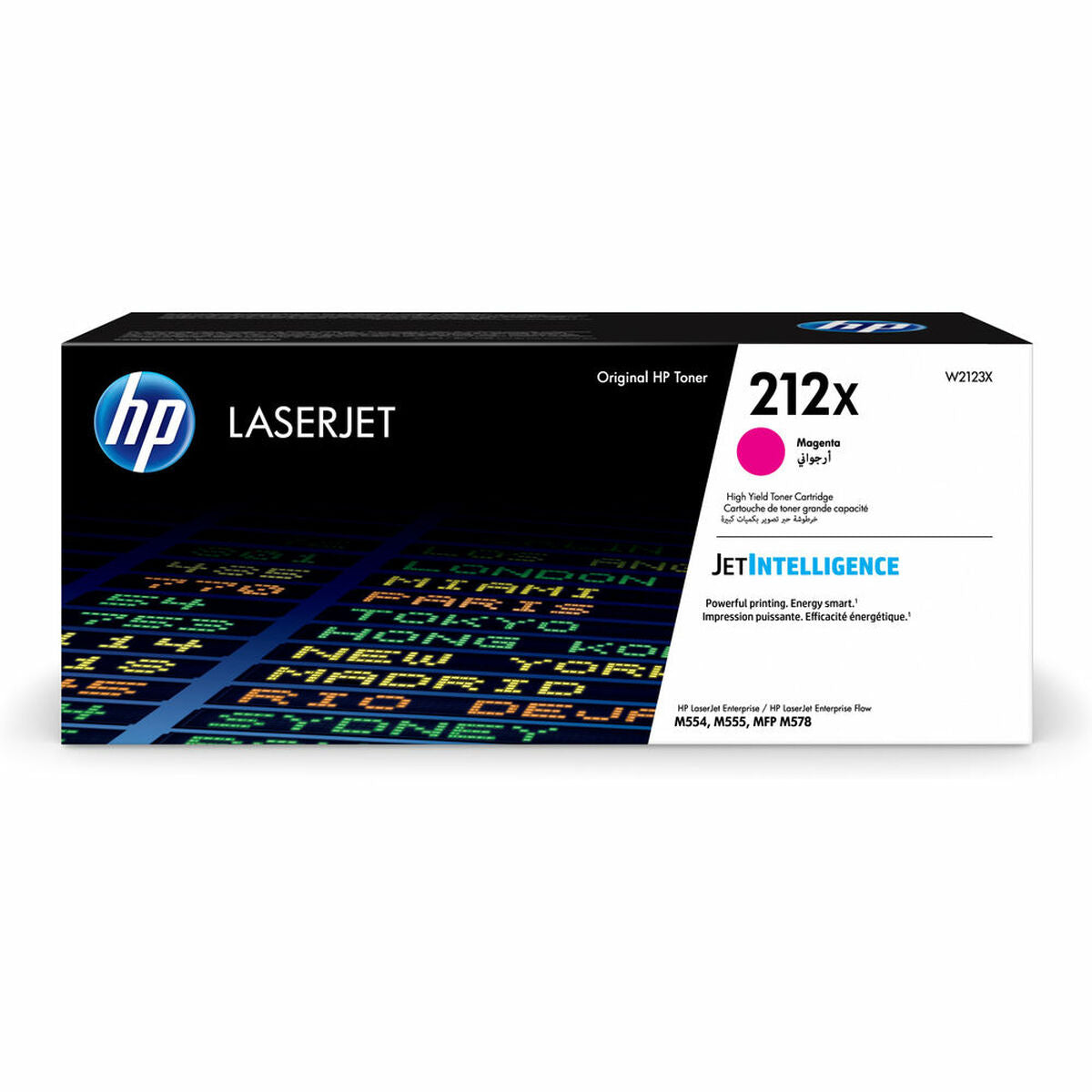 Original Tintenpatrone HP W2123X Magenta