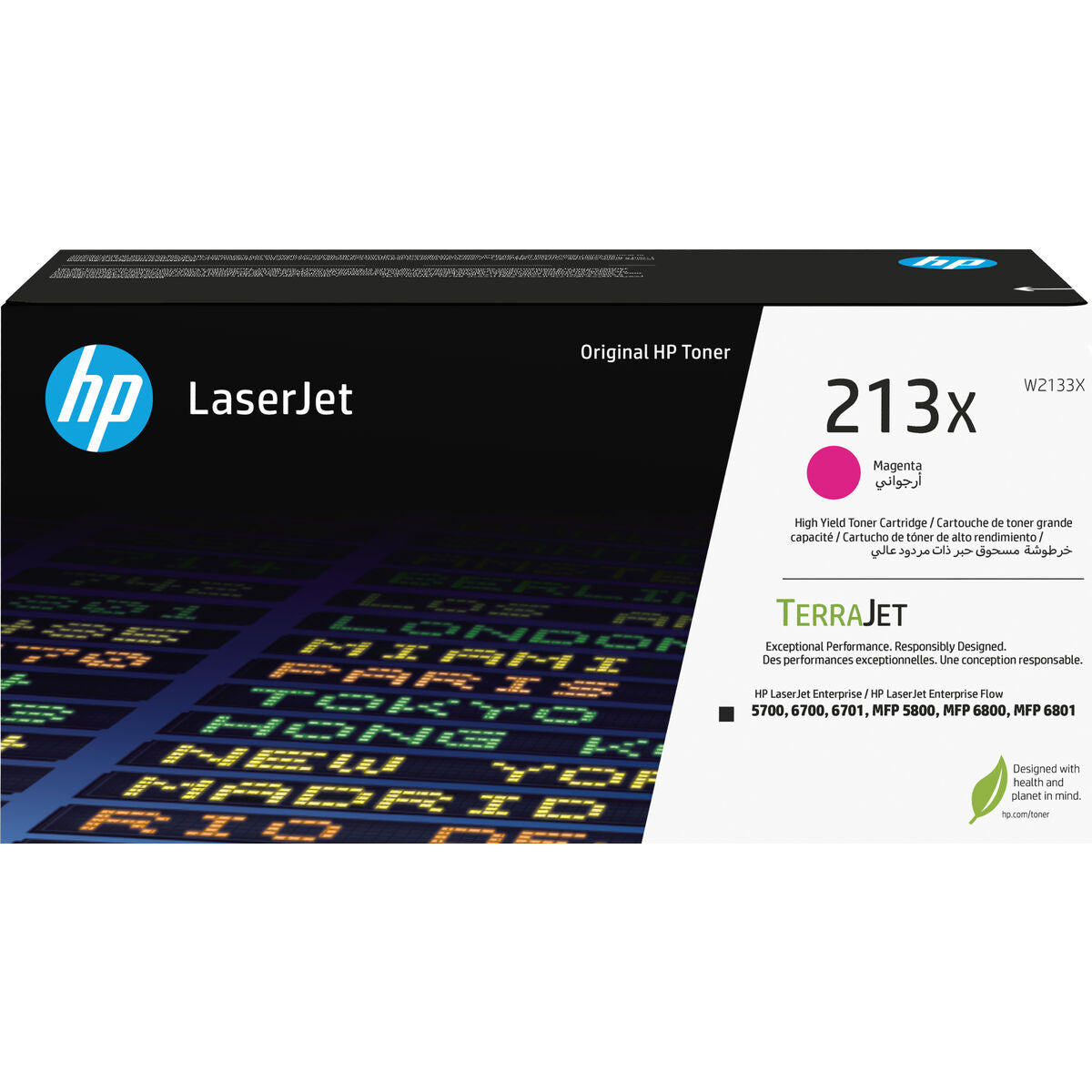 Original Tintenpatrone HP W2133X Magenta