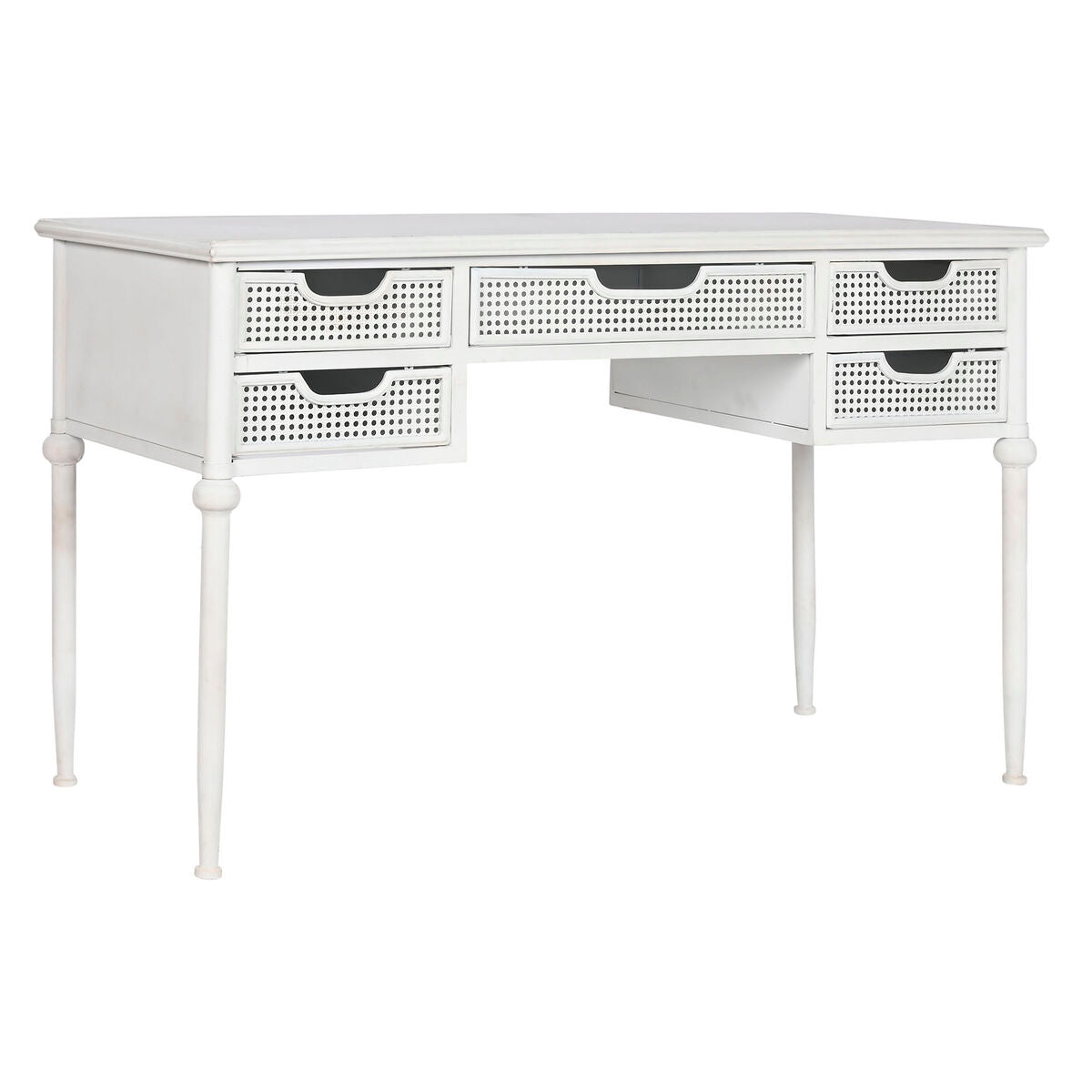 Schreibtisch Home ESPRIT Weiß Metall 122 x 50 x 76 cm