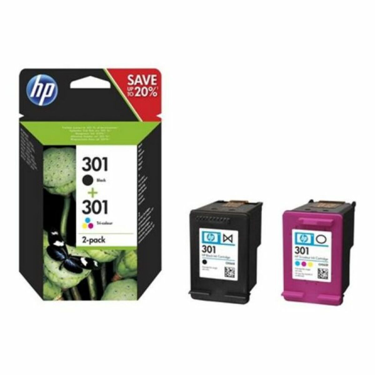 Original Tintenpatrone HP N9J72AE Weiß Türkis Schwarz/Zyanblau/Magenta/Gelb