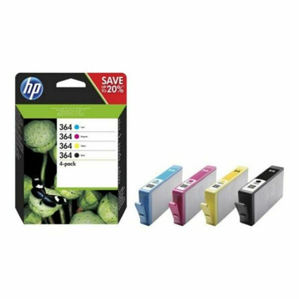 Original Tintenpatrone HP 364 CMYK Bunt